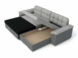 Sarokkanapé Diana (Dinem) Toptextil, Szín: Venus Velvet 2911 + Prestige 2771, Változatok: Jobbos