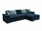 Sarokkanapé Diana (Dinem) Toptextil, Szín: Otusso 22 + Velvetto 06, Változatok: Jobbos