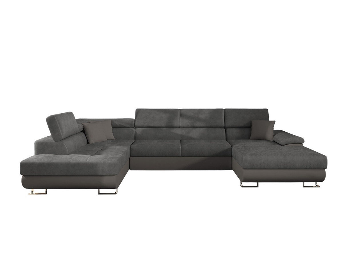Sarokkanapé Kiságyere BIS (Alvin Bis), Szín: Soft 029 + Uttario Velvet 2971 + Soft 029, Változatok: Balos