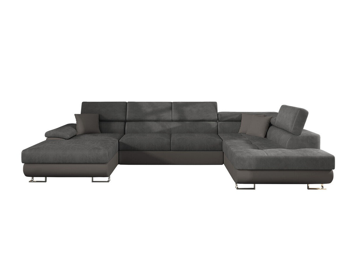 Sarokkanapé Kiságyere BIS (Alvin Bis), Szín: Soft 029 + Uttario Velvet 2971 + Soft 029, Változatok: Jobbos