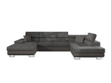 Sarokkanapé Kiságyere BIS (Alvin Bis), Szín: Soft 029 + Uttario Velvet 2971 + Soft 029, Változatok: Jobbos