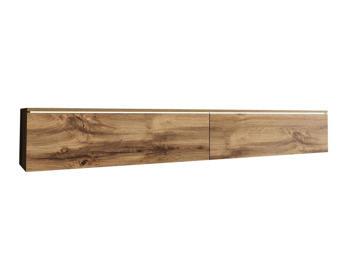 TV-állvány Lowboard D180 (Dlone 180), Led világítás: Nem, Szín: Wotan tölgy