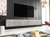 TV-állvány Lowboard D180 (Dlone 180), Led világítás: Igen, Szín: Beton