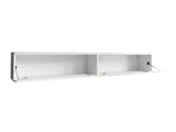 TV-állvány Lowboard D180 (Dlone 180), Led világítás: Nem, Szín: Grafit