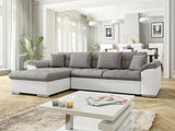 Sarokkanapé Diana (Dinem) , Szín: Soft 017 + Lawa 05, Változatok: Balos
