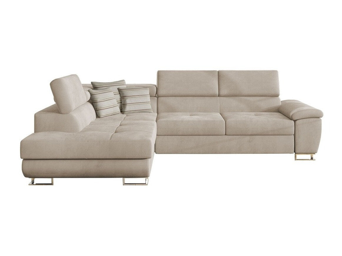 Sarokkanapé Kiságyere (Alvin), Szín: Uttario Velvet 2979 + Senegal 825, Változatok: Balos