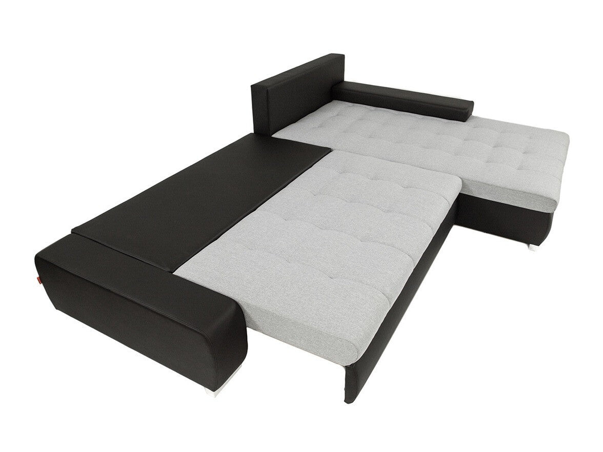 Sarokkanapé Orkan (Herkules) II, Szín: Soft 011 (Fekete) + Lawa 06