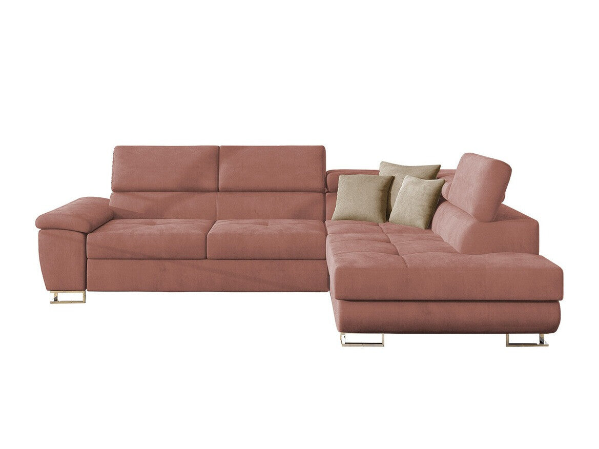 Sarokkanapé Kiságyere (Alvin), Szín: Uttario Velvet 2955 + Uttario Velvet 2979, Változatok: Jobbos