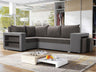Sarokkanapé MILANO (Fonite), Szín: Mikrofaza 0014 + Mikrofaza 0027, Változatok: Balos