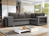Sarokkanapé MILANO (Fonite), Szín: Mikrofaza 0014 + Mikrofaza 0027, Változatok: Jobbos