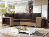 Sarokkanapé MILANO (Fonite), Szín: Mikrofaza 0048 + Mikrofaza 0041, Változatok: Balos