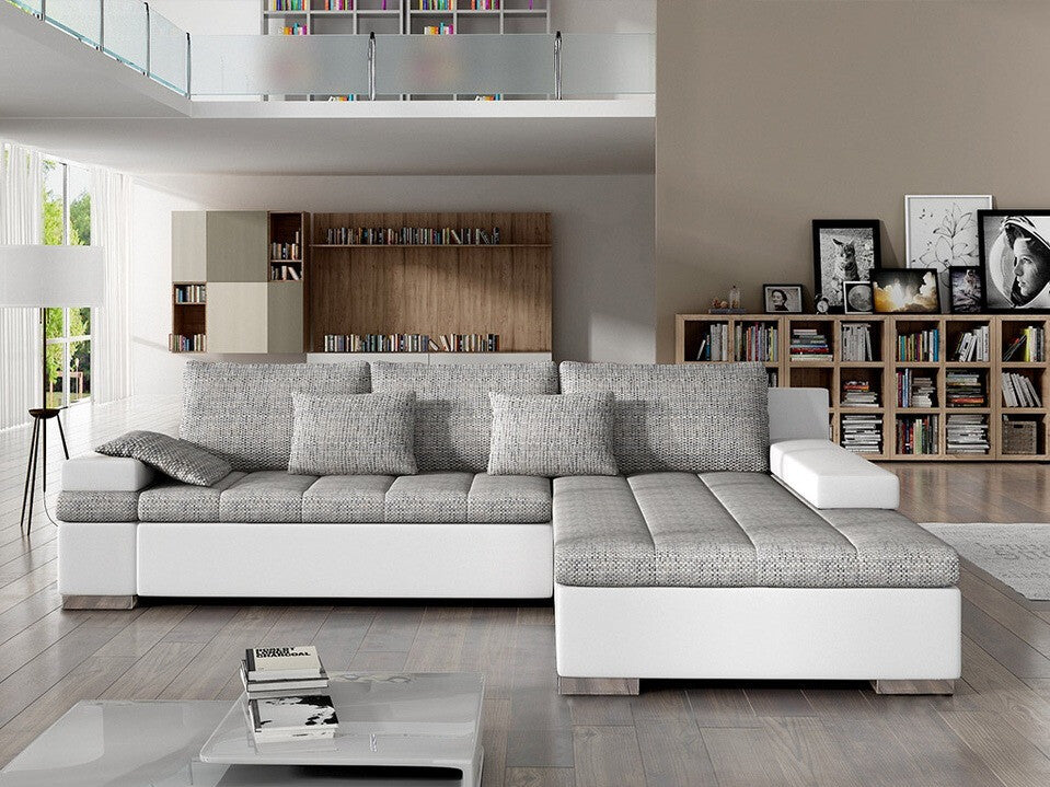 Sarokkanapé Bangkok (Kanton), Változatok: Jobbos, Szín: Soft 017 + Lawa 05
