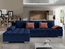 Sarokkanapé Bangkok (Kanton), Változatok: Balos, Szín: Magic Velvet 2216 + Magic Velvet pik 2258