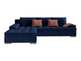 Sarokkanapé Bangkok (Kanton), Változatok: Balos, Szín: Magic Velvet 2216 + Magic Velvet pik 2258