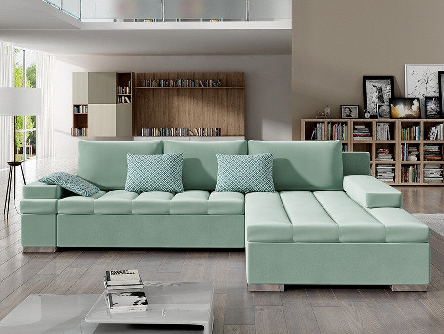 Sarokkanapé Bangkok (Kanton), Változatok: Jobbos, Szín: Magic Velvet 2227 + Evo 30