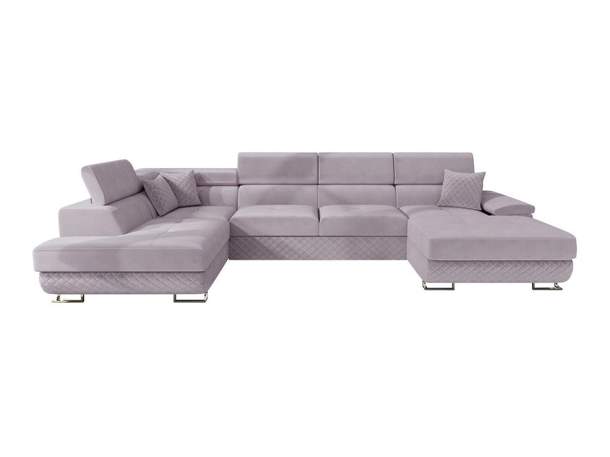 Sarokkanapé Kiságyere BIS (Alvin Bis) Toptextil, Szín: Prestige 2765 Karo + Prestige 2765, Változatok: Balos