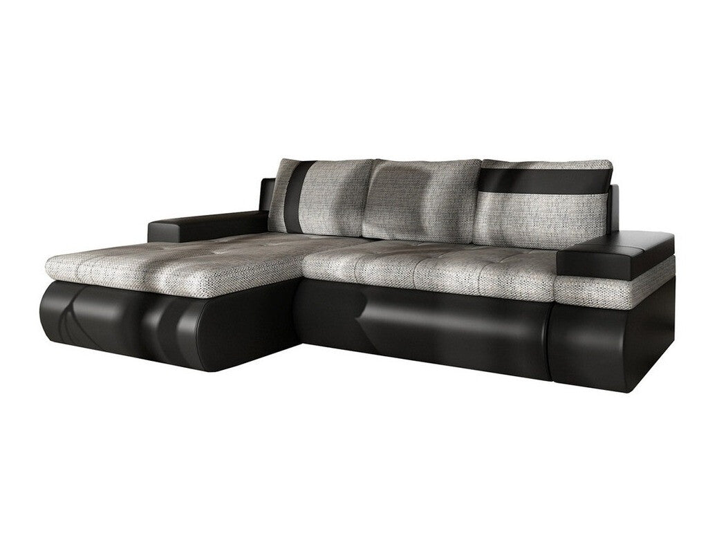 Sarokkanapé Oslo Mini (Sofia Mini), Szín: Soft 011 + Lawa 05, Változatok: Balos