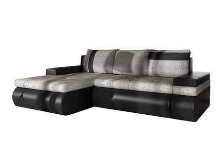 Sarokkanapé Oslo Mini (Sofia Mini), Szín: Soft 011 + Lawa 05, Változatok: Balos