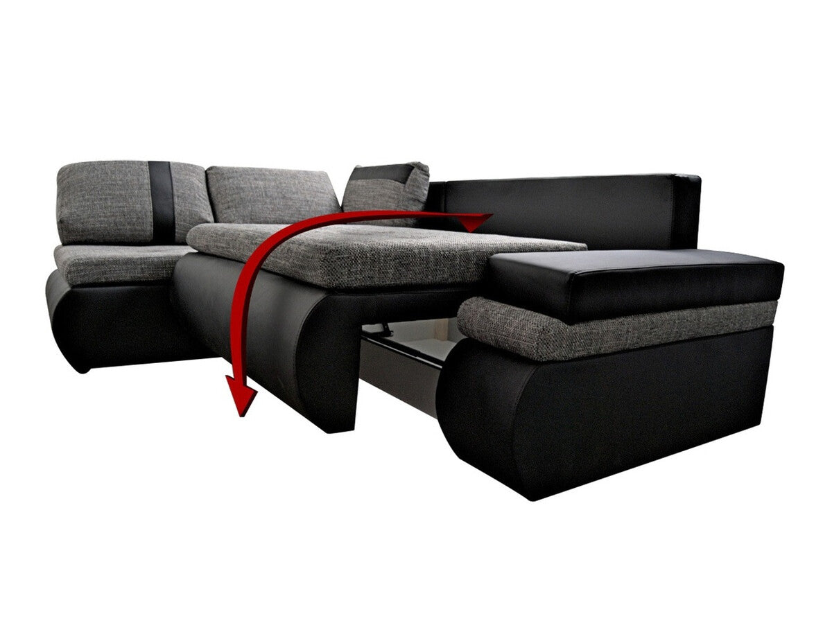 Sarokkanapé Oslo Mini (Sofia Mini), Változatok: Jobbos, Szín: Soft 017 + Lux 06