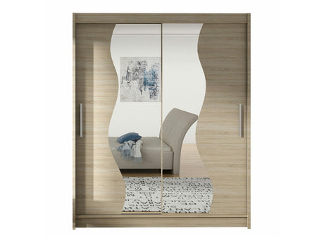 Gardróbszekrény Westa S (Presto S), Szín: Sonoma tölgy, Led világítás: Nem