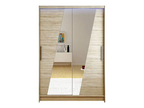 Gardróbszekrény Miami VIII (Aldo), Szín: Sonoma tölgy, Led világítás: Igen