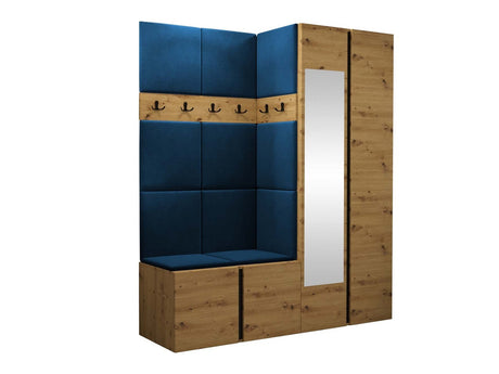 Előszoba garnitúra ORION XII (Tavasz XII), Keret színe: Artisan tölgy, Puha falpanel színe: Manila 26