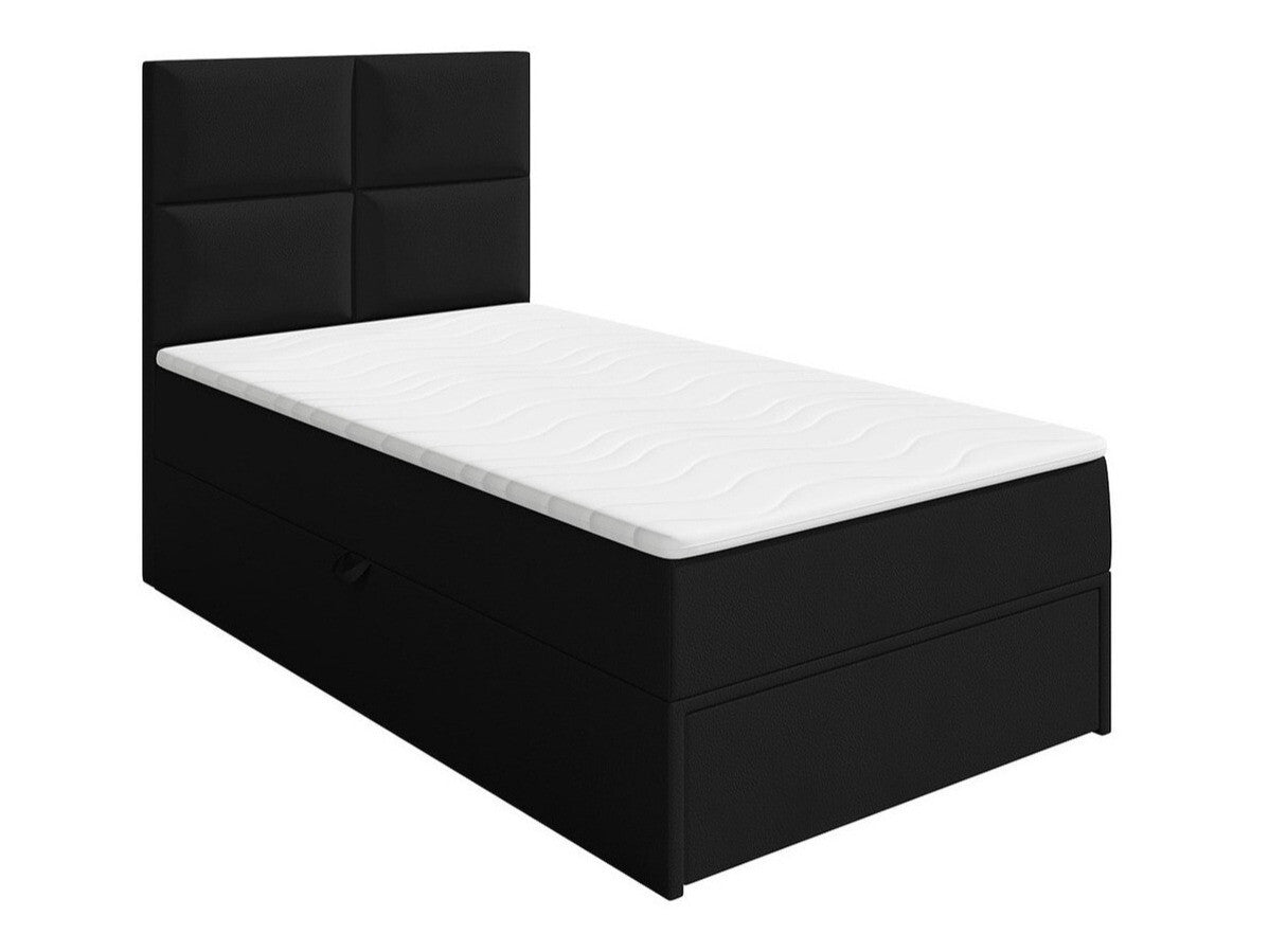 Kontinentális ágy GARDA LUX (Hudson Lux 1), Szín: Soft 11, Alvó felület mérete: 100 x 200 cm, Ágyneműtartó: Jobbra