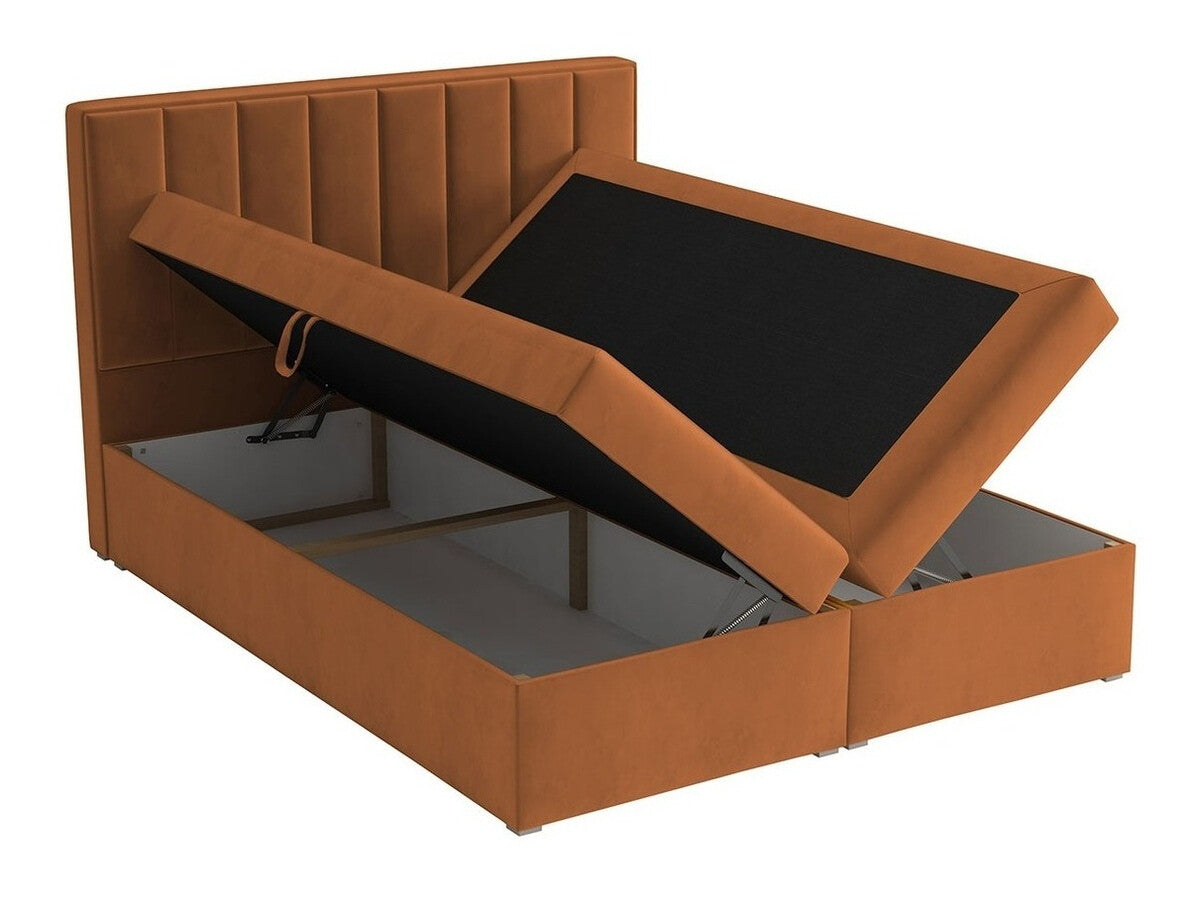 Kontinentális ágy IDEAL BOX (Sonden Box), Szín: Magic bársony 2225, Alvó felület mérete: 160 x 200 cm