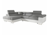 Sarokkanapé TOREZIO, Szín: Soft 017 + Lux 05, Változatok: Balos