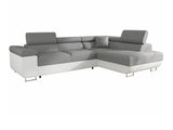 Sarokkanapé TOREZIO, Szín: Soft 017 + Lux 05, Változatok: Jobbos