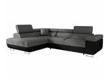 Sarokkanapé TOREZIO, Szín: Soft 011 + Lux 06, Változatok: Balos