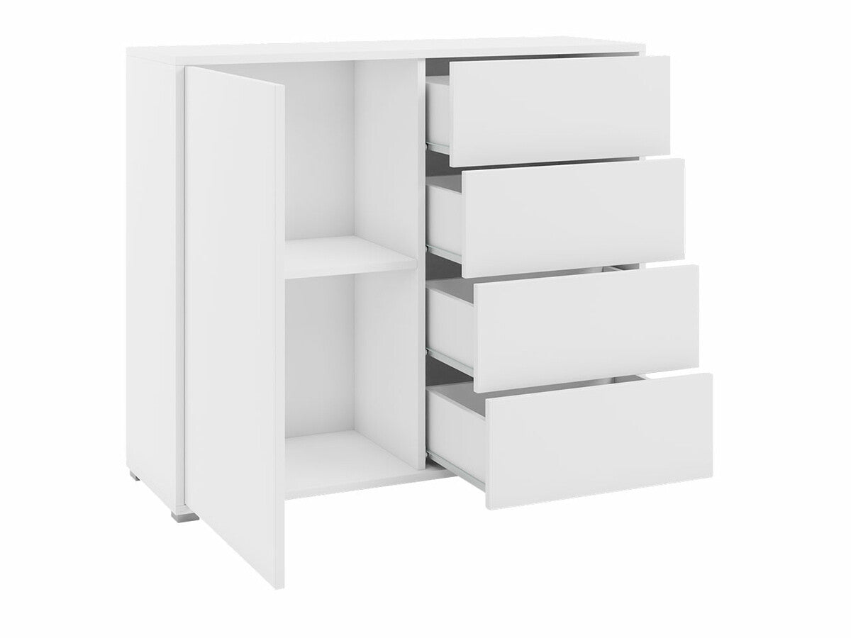 Komód Komoda GESITA K1D4SZ Biały (Fehér)