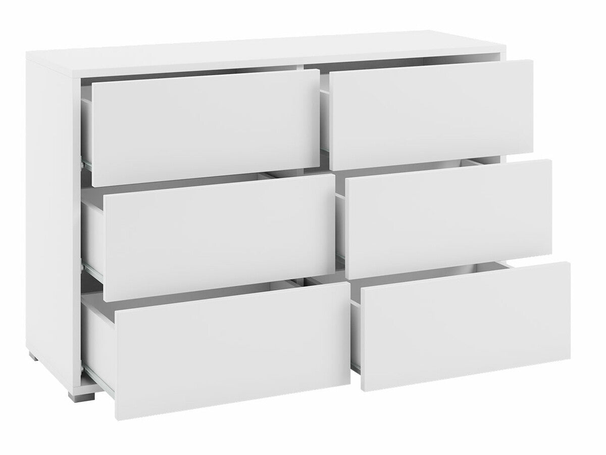 Komód Komoda GESITA K6SZ Biały (Fehér)
