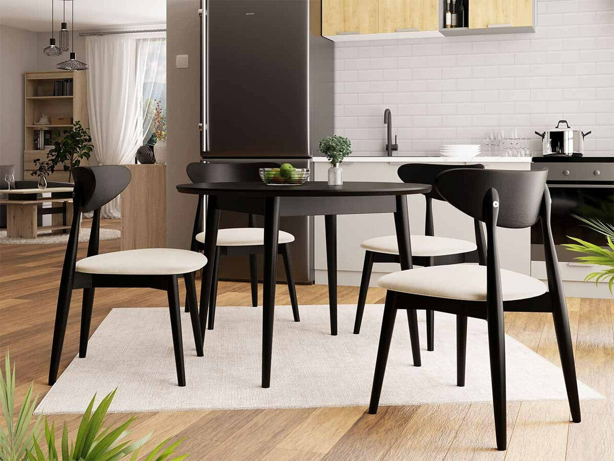Szék S80 (ST80), Szín: Fekete + Magic Velvet 2250