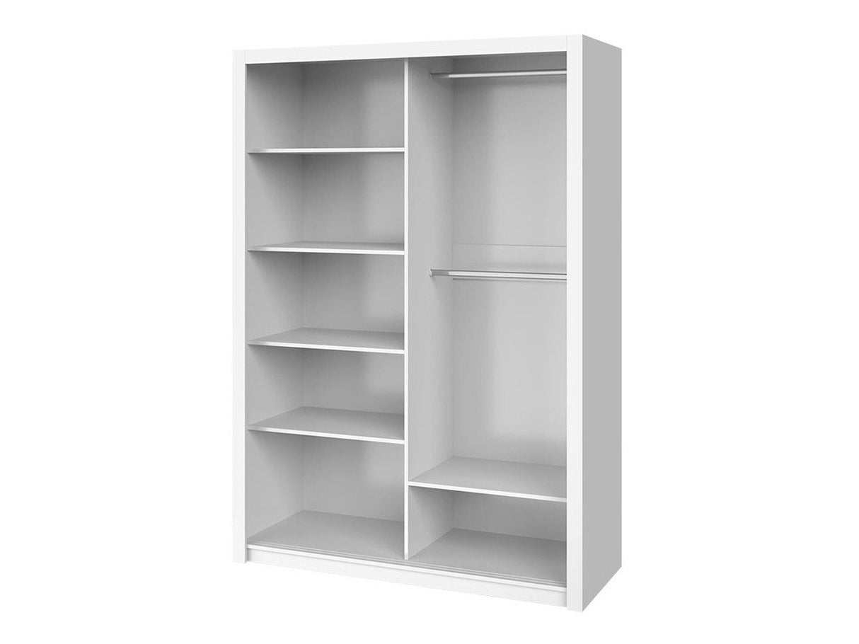 Gardróbszekrény Bonem SZ150 ( Kler KE06), Szín: Fehér
