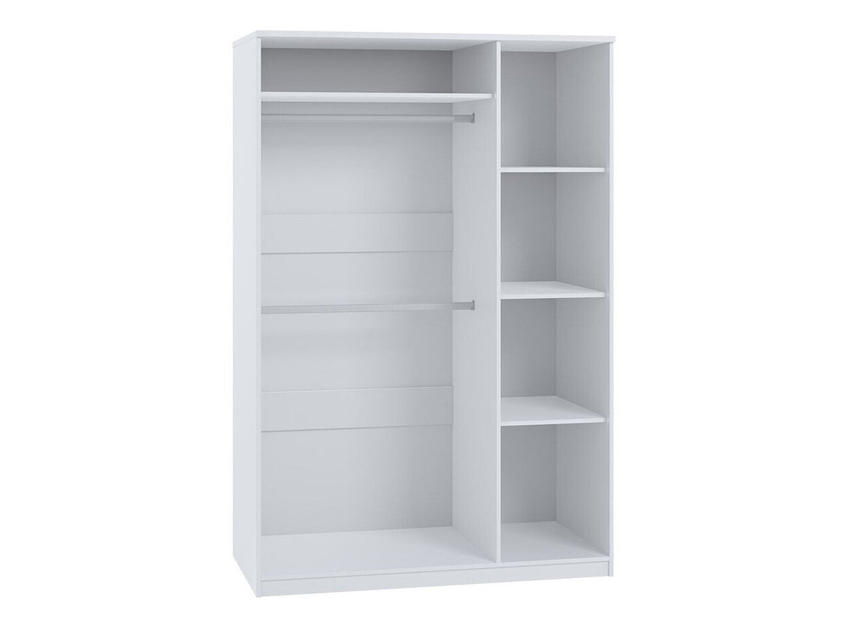 Gardróbszekrény Bonem SZ3D (Kler SZ3D KE14), Szín: Fehér