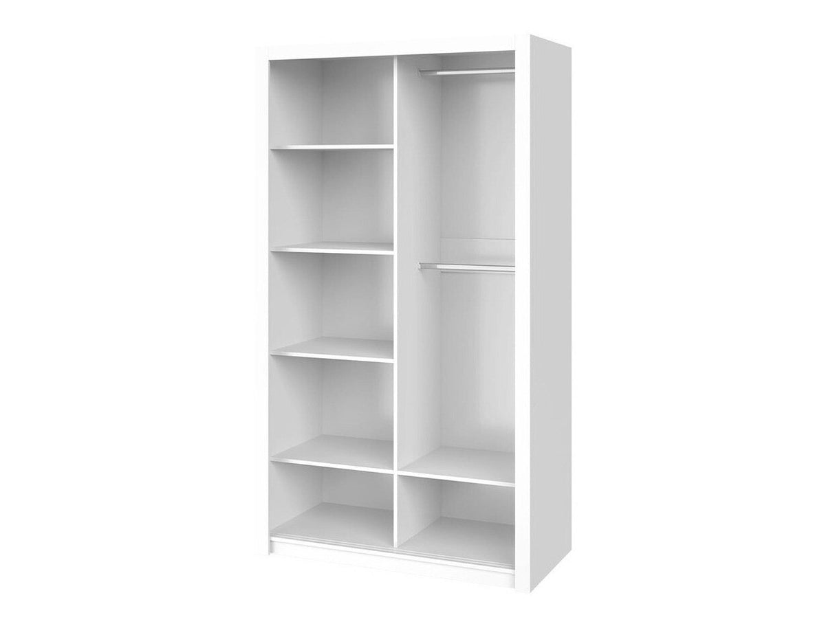 Gardróbszekrény Bonem SZ120 (Kler KE05), Szín: Fehér
