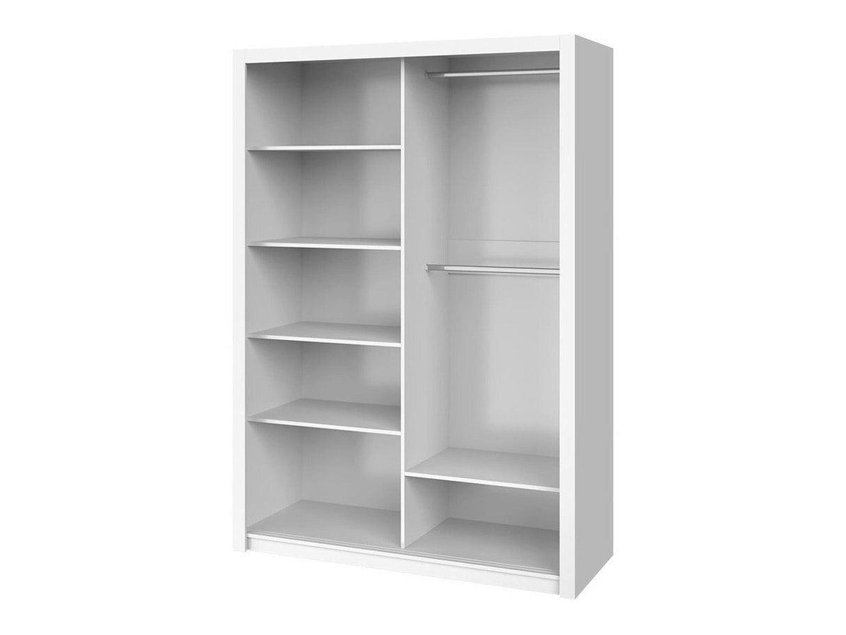 Gardróbszekrény Bonem SZ150 ( Kler KE07), Szín: Fehér