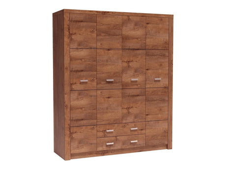 Gardróbszekrény Indianapolis (Nadia N18), Szín: Kőrisfa