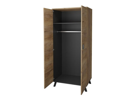 Gardróbszekrény John 1, Könyvespolcok: Igen