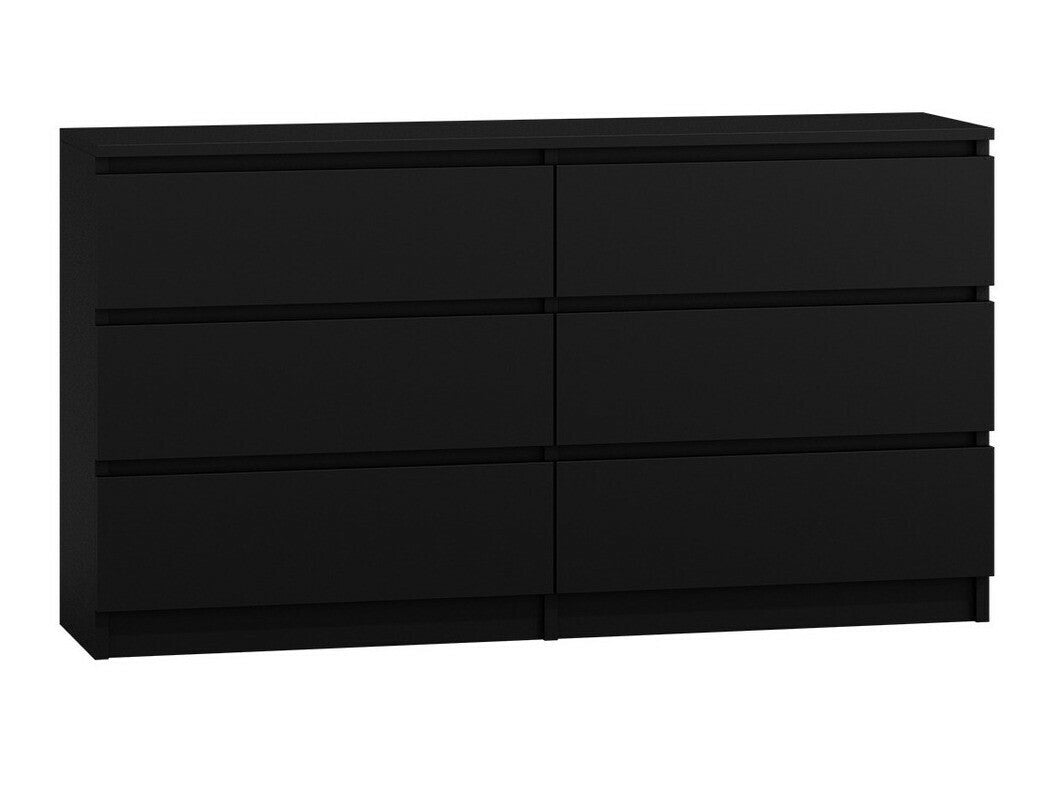 Komód MALWA M6 (Osko OK6), Szín: Fekete