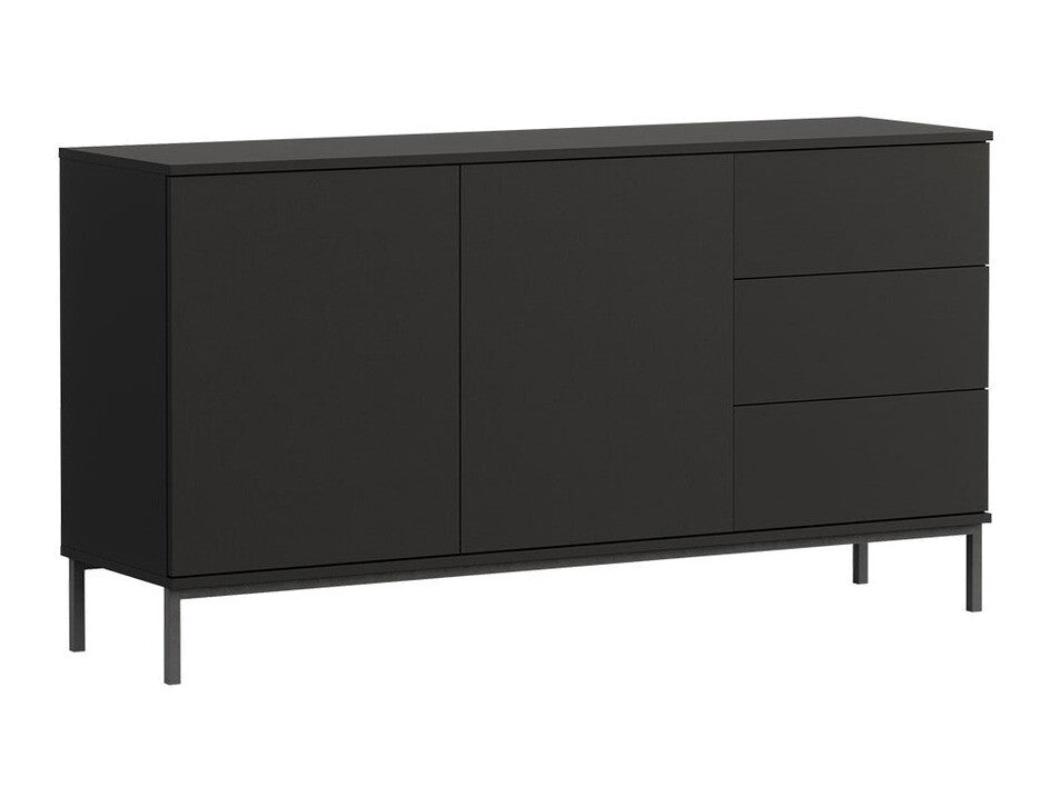 Komód Querty K2D3SZ (Marinez MR01), Szín: Fekete
