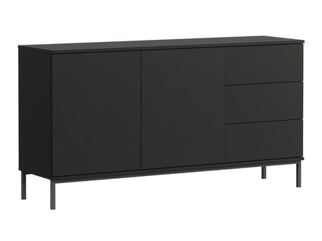 Komód Querty K2D3SZ (Marinez MR01), Szín: Fekete
