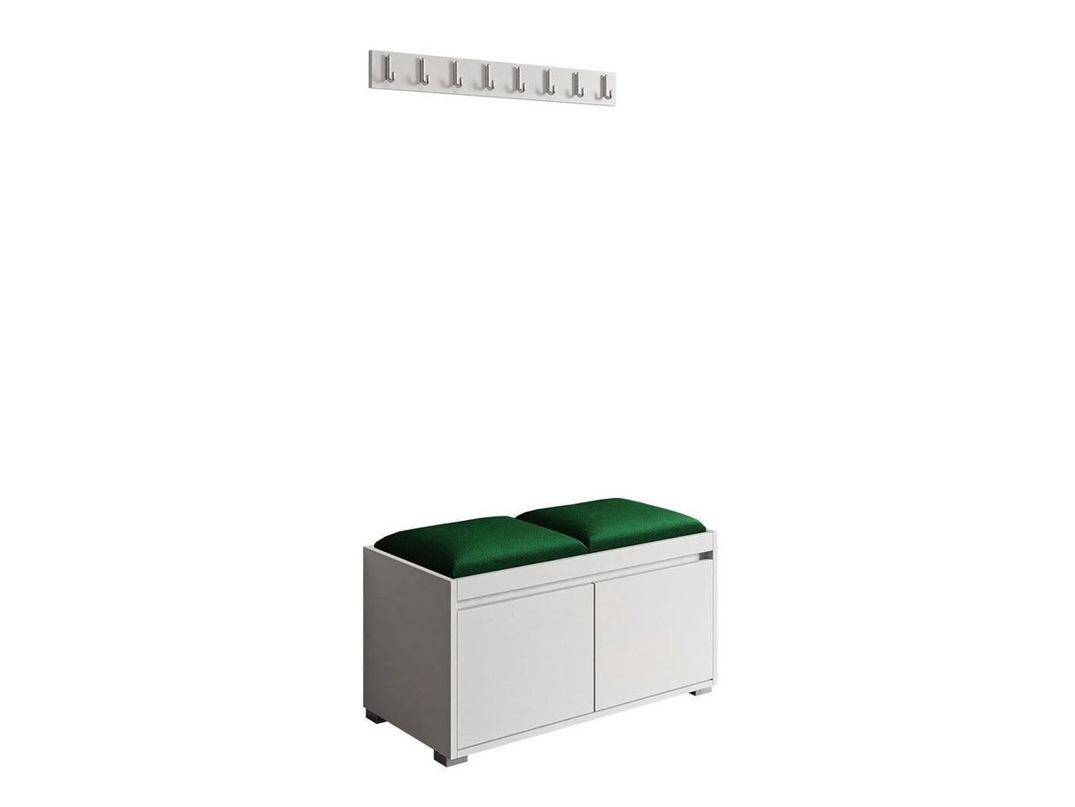 Előszoba garnitúra GRAWIS (Konkor) 80 + 2sz, Szín: Fehér + Manila 35