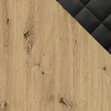 Hálószoba garnitúra Bonem XI (Kler XI), Szín: Artisan tölgy + öko bőr Soft Pik 011