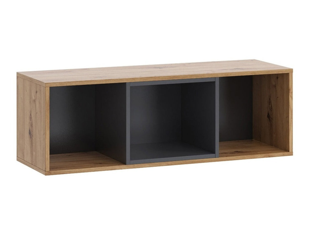 Fali szekrény Olier Ol WISZ2D (OL07), Szín: Fehér + Artisan tölgy