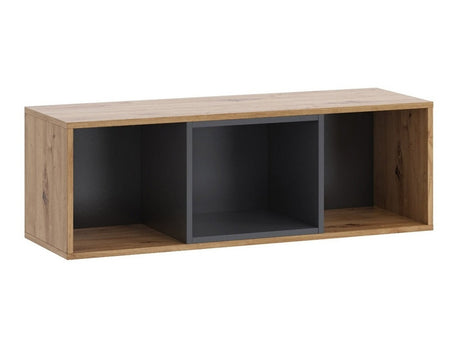 Fali szekrény Olier Ol WISZ2D (OL07), Szín: Artisan tölgy + Fekete