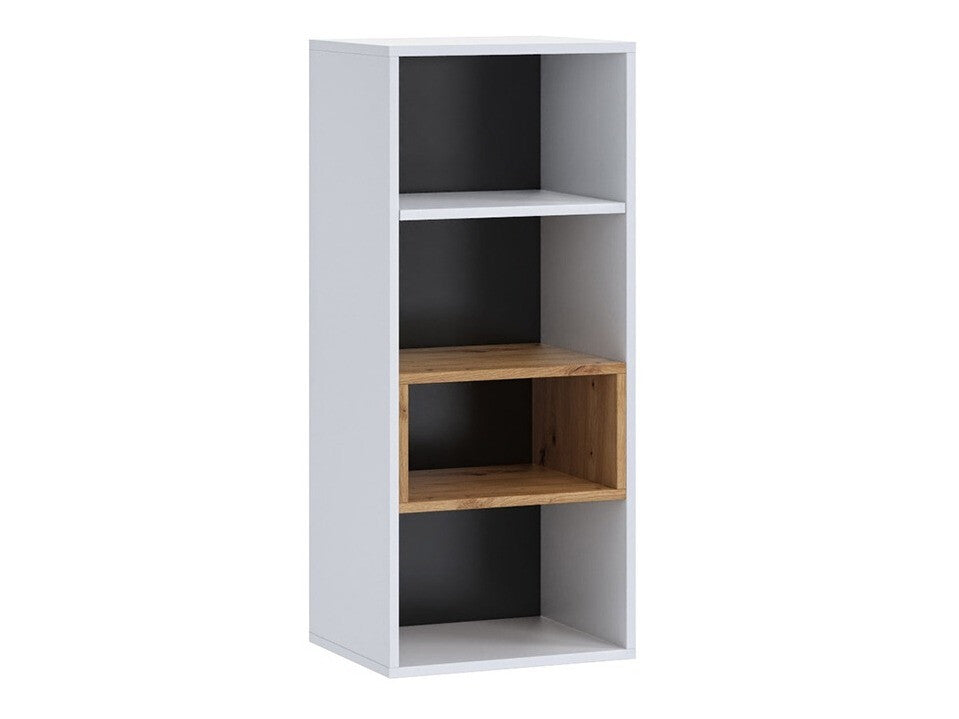 Polc Olier OL08 (Wiszpion), Szín: Fehér + Artisan tölgy