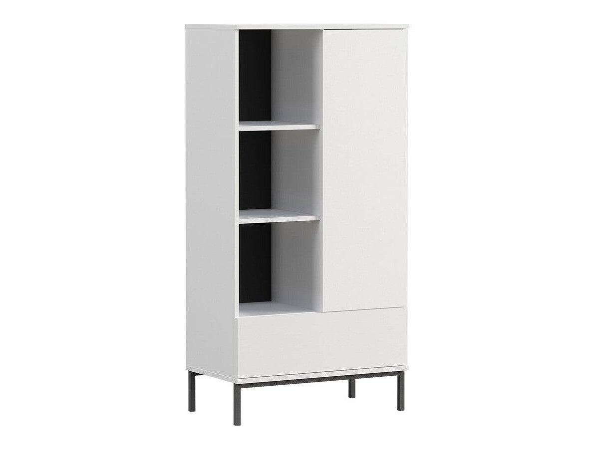 Könyvespolc Querty R70 (Marinez MR03), Szín: Fehér