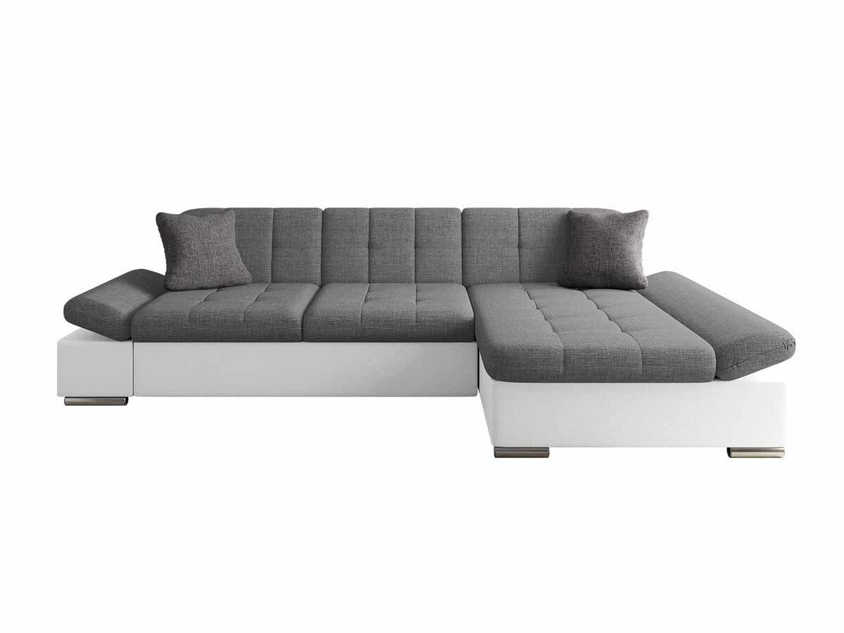 Sarokkanapé Malwi (Laviva) II, Szín: Soft 017 + Lux 05, Változatok: Jobbos